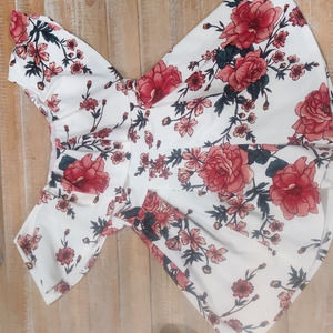 Fashion‎ Nova Off The Shoulder Floral Print Romper
